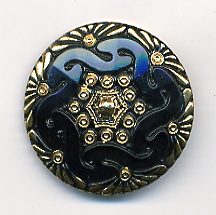 Lacy Glass Button