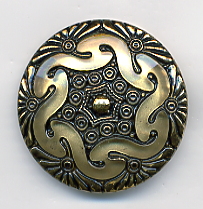 Lacy Glass Button