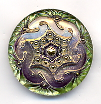 Lacy Glass Button