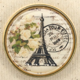 Eiffel Tower w/Postmark