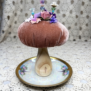 Mushroom Pincushion Display