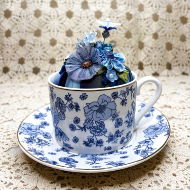 Tea Cup Pincushion