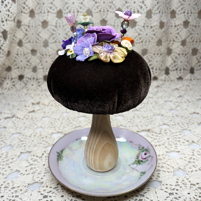 Mushroom Pincushion Display