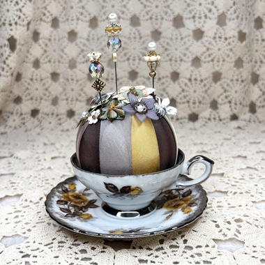 Tea Cup Pincushion