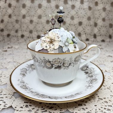 Tea Cup Pincushion