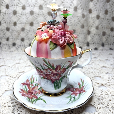 Tea Cup Pincushion