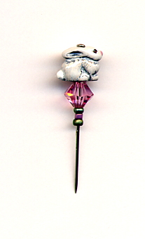 Pin-Its - Bunny Grey