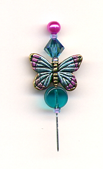 Pin-Its - Butterfly Blue