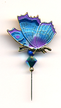Pin-Its - Butterfly Blue