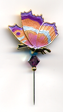 Pin-its - Butterfly Peach