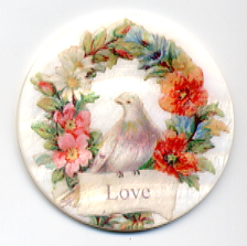 MOP - Love Bird in Wreath