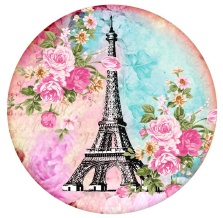 Eiffel Tower Pink/Blue