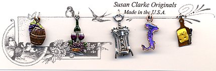 Italy Wine Set - Charms