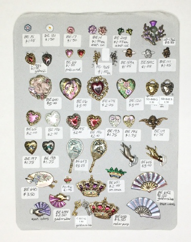 Sample Board - Hearts & Victorian