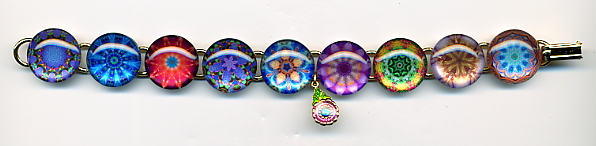 Paperweight Button Bracelet