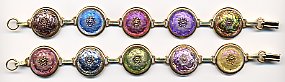Button Bracelet - Glass