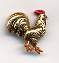 Rooster Button