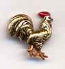 Rooster Button