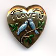 Lovebird Button