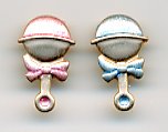 Baby Rattle Button