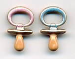 Baby Pacifier Button