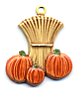 Hay & Pumpkins Charm