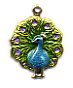 Peacock Charm