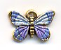 Butterfly Charm Blue