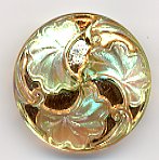 Czech Glass Button