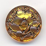 Czech Glass Button