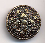 Czech Glass Button