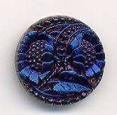 Czech Glass Button