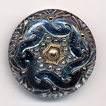 Czech Glass Button