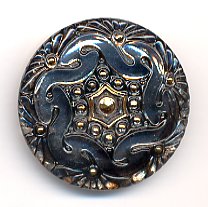 Czech Glass Button