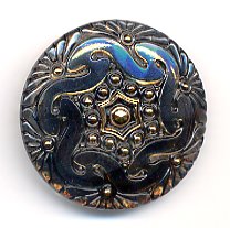 Czech Glass Button