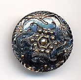 Czech Glass Button