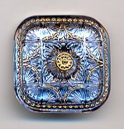 Czech Glass Button