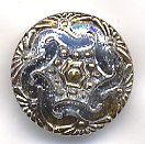 Czech Glass Button