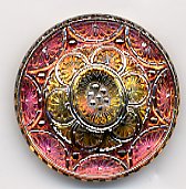 Czech Glass Button