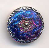 Czech Glass Button