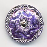 Czech Glass Button