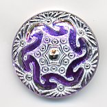 Czech Glass Button