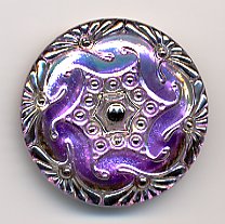 Czech Glass Button