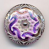 Czech Glass Button