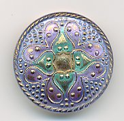 Lacy Glass Button