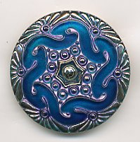 Lacy Glass Button