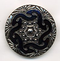 Lacy Glass Button