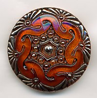 Lacy Glass Button