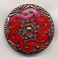 Lacy Glass Button