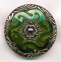 Lacy Glass Button